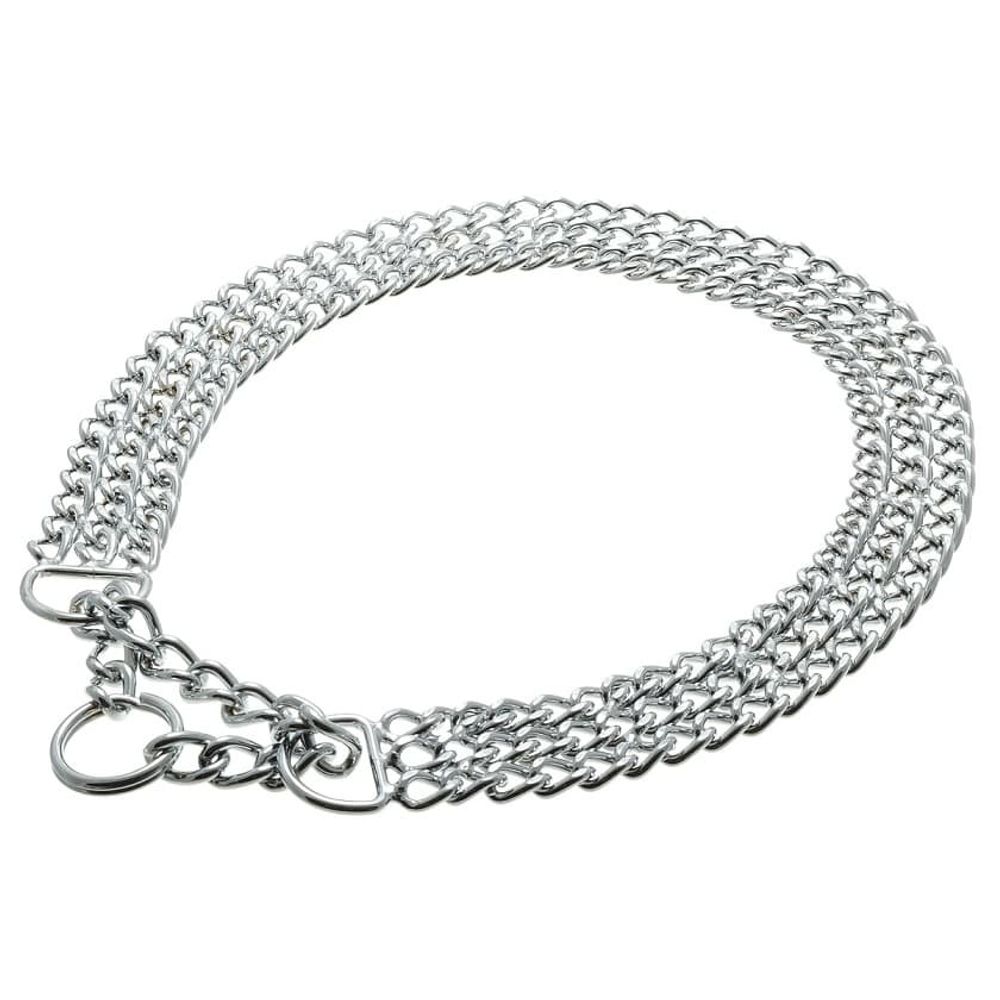 Ошейник (V.I.PET) Удавка тройная 3,0мм * 30&quot; (75см)