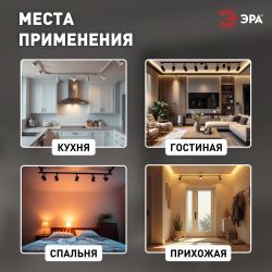 Шинопровод однофазный ЭРА TR-200-1PT WH 2м белый | Однофазный шинопровод и аксессуары