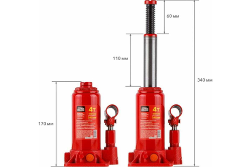 Гидравлический бутылочный домкрат STARTUL Auto 4 т ST8018-04
