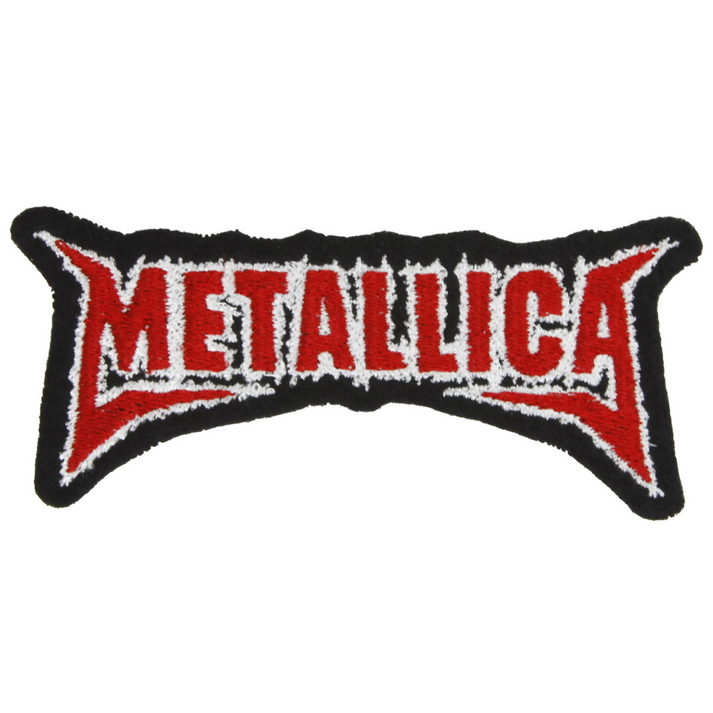 Нашивка с вышивкой группы Metallica