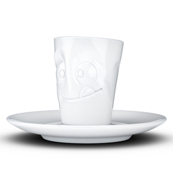 Кофейная чашка с блюдцем 80мл Tassen Tasty белая