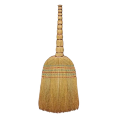 Веник СОРГО 6-ти прошивной (высота 85 см, 8 связок на ручке, 6 швов)