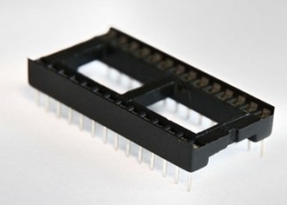 Панелька для микросхемы 28 ног широкая SCL-28