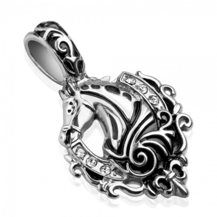 Подвеска унисекс "Конь" SPIKES SSPM-6495+