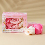 Набор из 6 бутонов твердого лепесткового мыла «В этот весенний день»