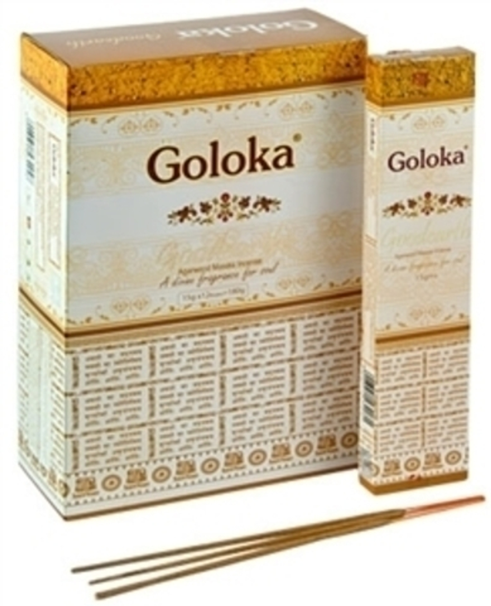 Goloka Goodearth Agarwood Благовоние-масала Хорошее заземление, дерево Агар, 15 г