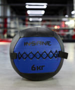 Медбол IN24-WB100, 6 кг, синий