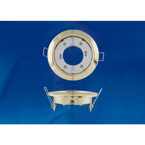 GX53/H4 GOLD 10 PROM Светильник ультратонкий встраиваемый. Цвет корпуса золото. 10 шт. в картонной упаковке.
