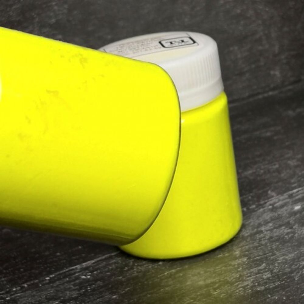 НЕОНОВЫЙ ФЛУОРЕСЦЕНТНЫЙ ПИГМЕНТ 660/1 WATER - ЖЁЛТЫЙ ЛИМОН - розница / опт