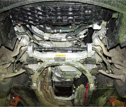 Защита картера и КПП Sheriff для BMW 5 серия V (E60/E61) 2002-2010 арт.03.0557