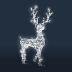 Светодиодная фигура "Олень" ажурный каркас