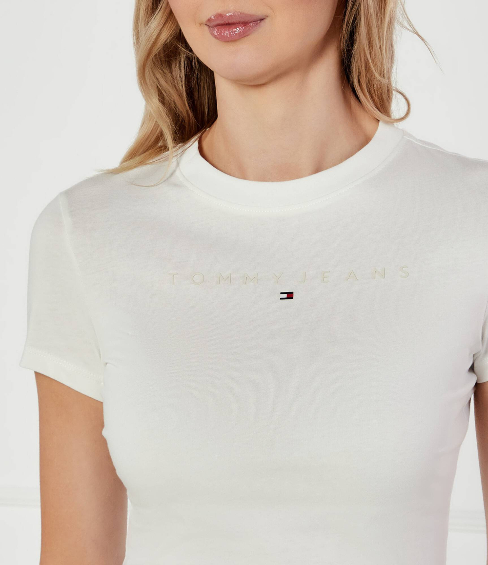 Футболка Tommy Jeans - экрю(DW0DW20315)