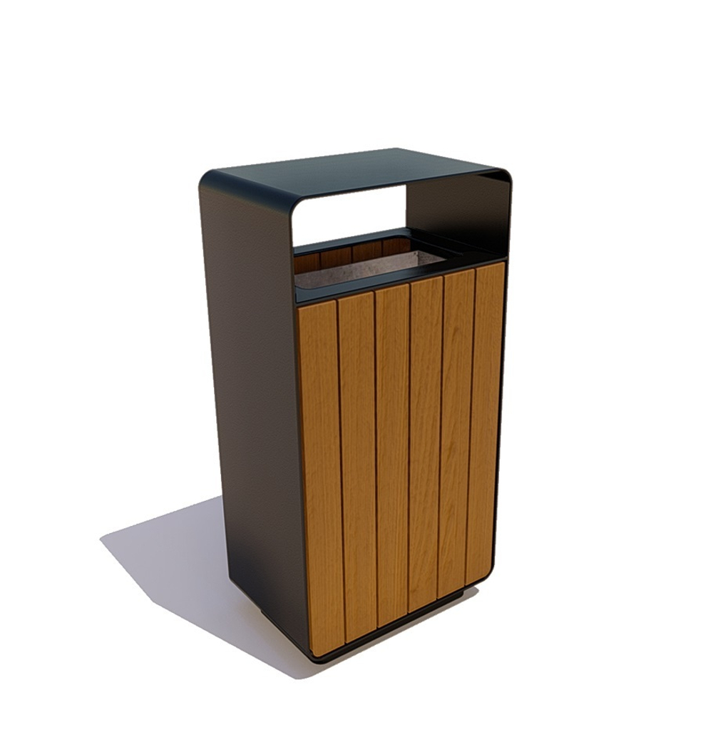 Урна «Город», сосна, тик