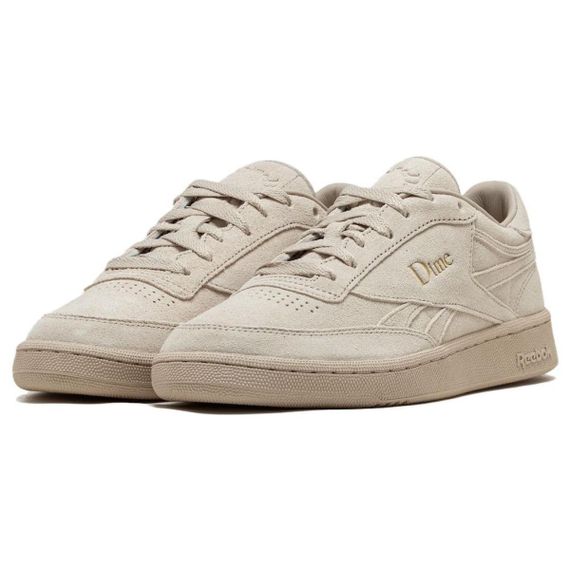 Кроссовки reebok Club C Series для скейтборда Низкие Бежевые Мужские