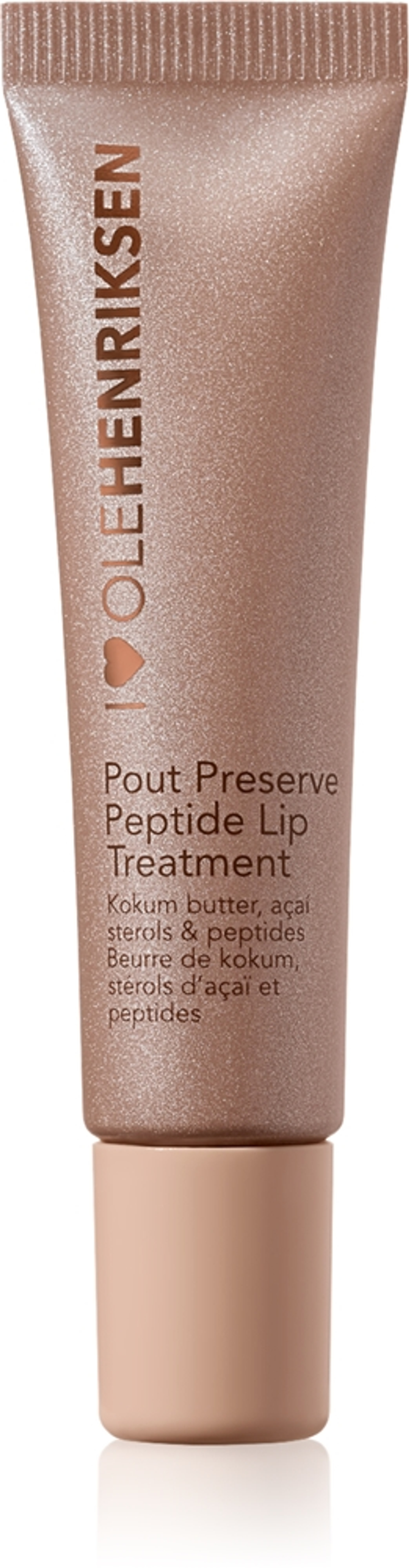 OLEHENRIKSEN Pout Preserve Peptide Lip Treatment - Увлажняющий блеск для губ оттенок Crème Brûlée Glimmer, 12 ml