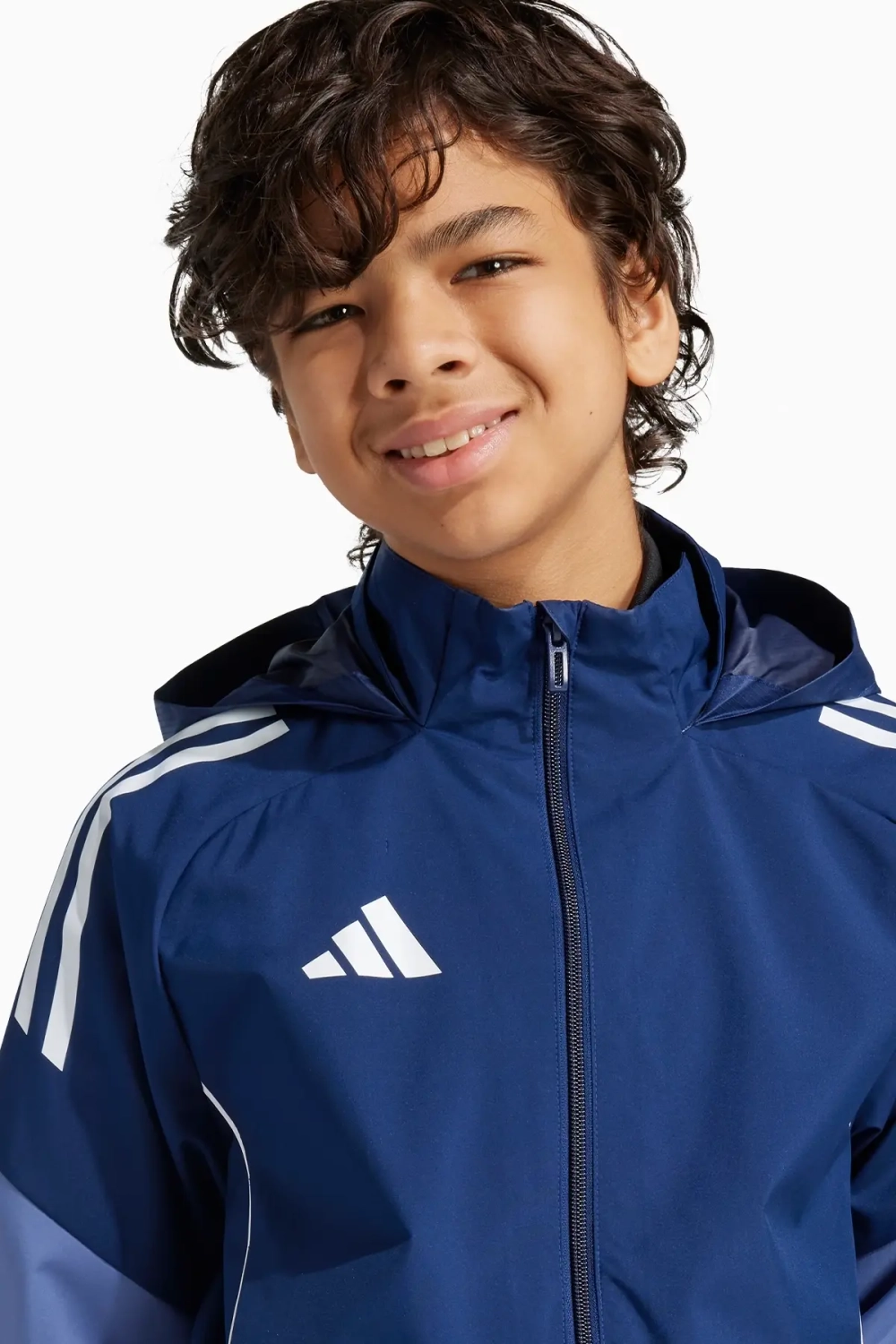 Куртка adidas Tiro 25 Competiton Allweather Junior - темно-синий