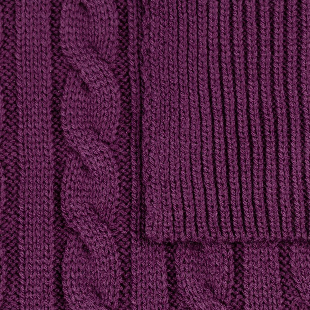 Шарф Heat Trick, баклажановый