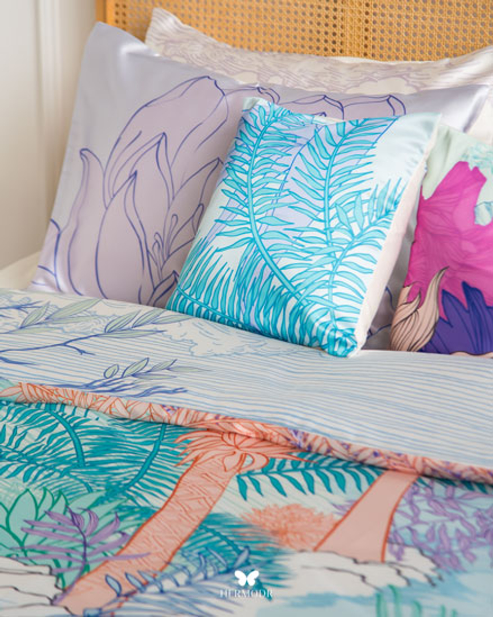 Комплект постельного белья двуспальный Baltoos Hermodr 8 предметов 130220287 Иран