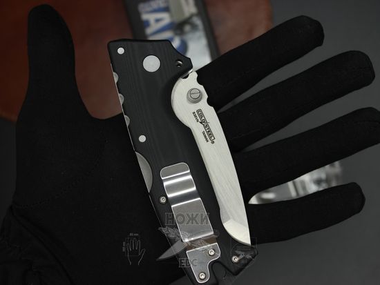 Складной нож Cold Steel 28DE AD-10 Tanto c клинком из стали CPM-S35VN, рукоять G10