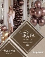 Шар (12''/30 см) Reflex, Зеркальный блеск, Трюфель (976), хром, 12 шт.