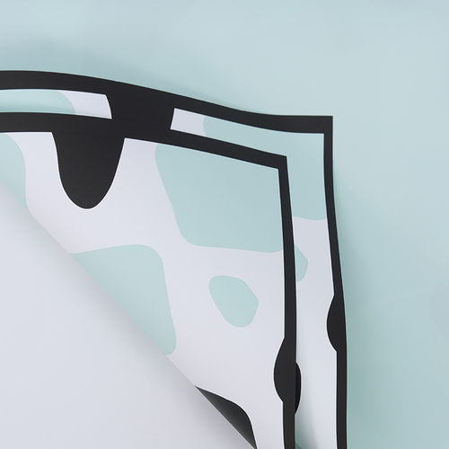 Пленка матовая двусторонняя Animals Жираф Светло-Зеленая