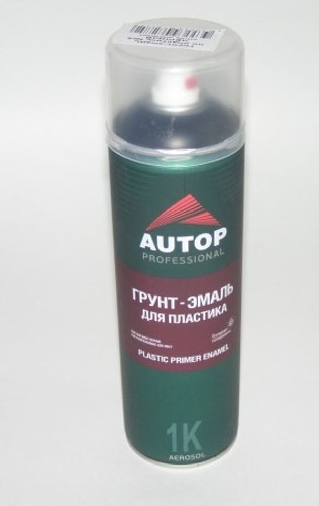 Грунтовка по пластмассе 650 мл Черная (аэрозоль) (Autop Professional)