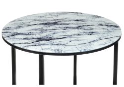 Журнальный столик Волопас 48х60 белый мрамор