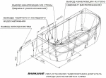 Ванна акриловая Радомир Вальс Макси 180х80 съемная фр. панель, комплект хром/слив-перелив Вальс