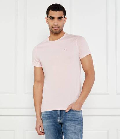 Футболка Tommy Jeans - пудро-розовый(DM0DM04411)