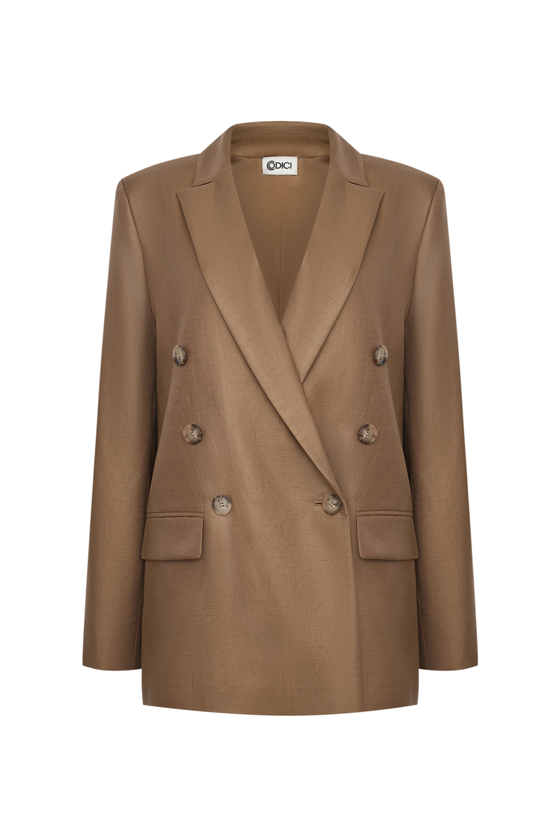 Льняной жакет