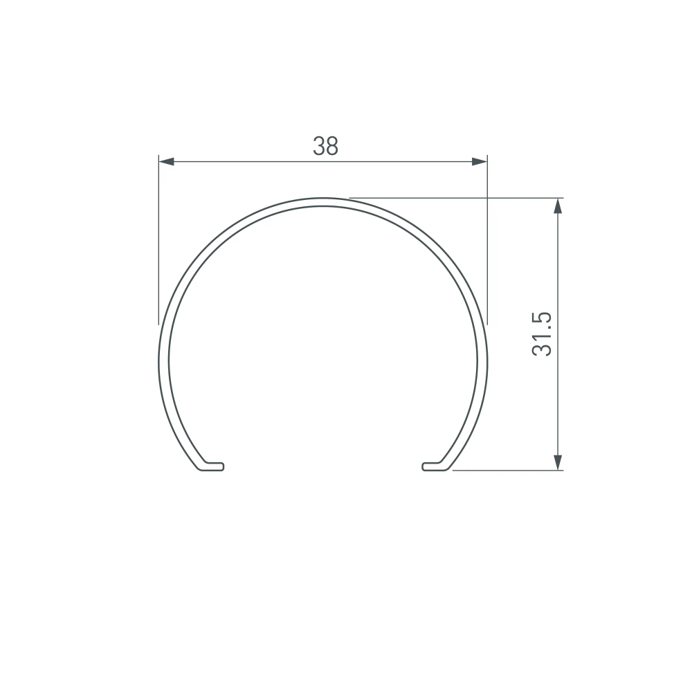 Экран ARH-POWER-W154-2000 OPAL (Arlight, Пластик) 036344