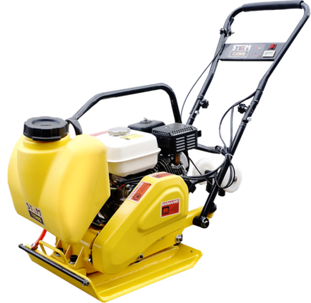 Виброплита бензиновая STEM Techno SPC 162 - [67 кг / 10 кН / GX200]