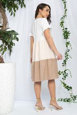 Платье Летний поцелуй (бежевое) П12821-12М LT Collection