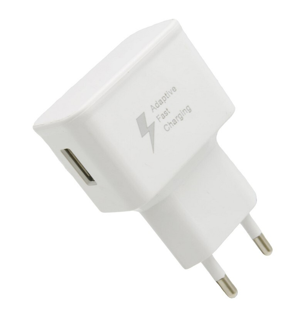 Сетевой адаптер питания Sams ETAOU10IBE 1USB QC (белый)