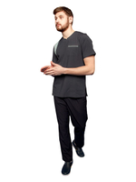 Туника медицинская мужская Pulse 260 Wisconsin, R175 угольно-серый, M