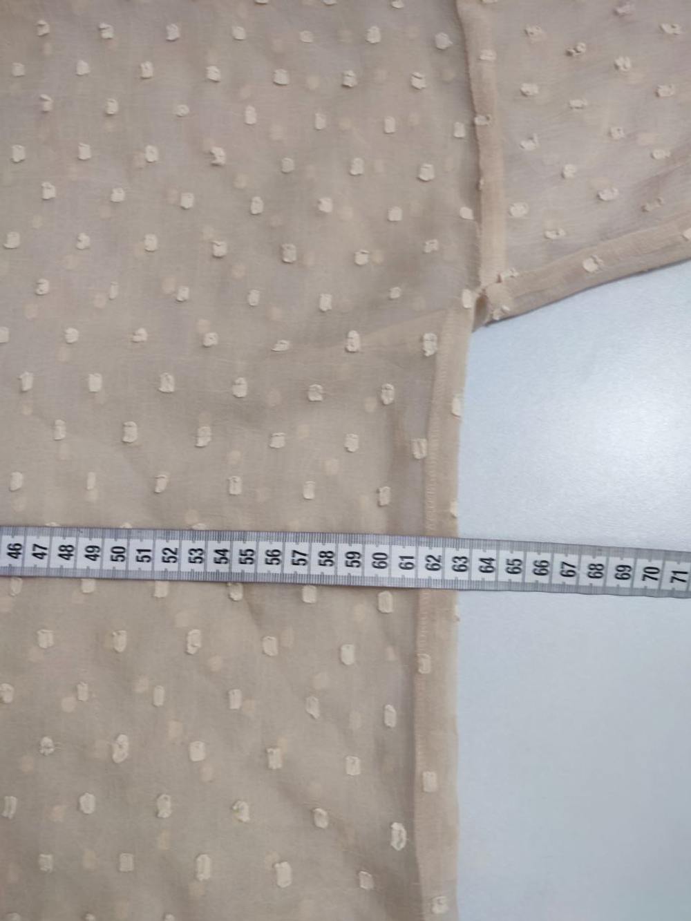 Блузка Cream прозрачная 46 размер