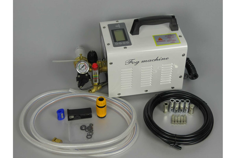 Форсуночный увлажнитель C-TECH ENVO AP-120, высокого давления (18 л/ч, цифровой таймер, шланг 5м, форсунка 5 шт)