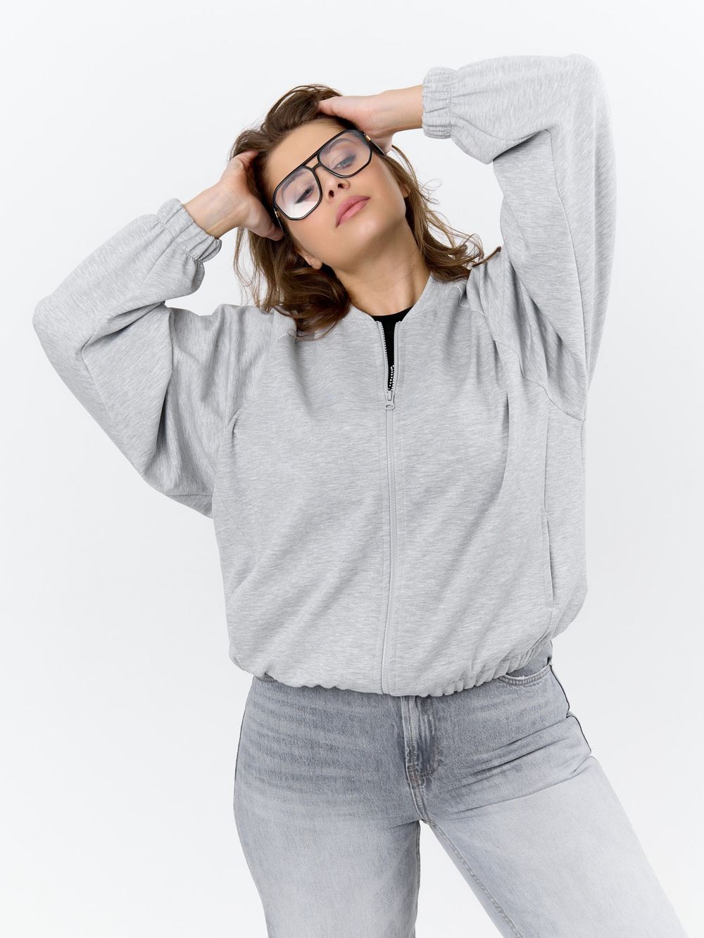 Бомбер Нео-1 Виотекс СЕРЫЙ МЕЛАНЖ