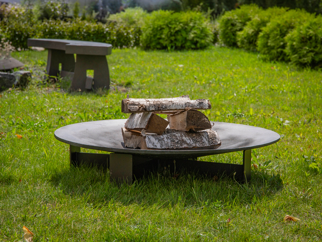 Чугунная чаша Concretika PREMIUM L100 PLATO