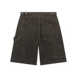 Шорты Ymkashix Nineties Velvet темно-коричневые