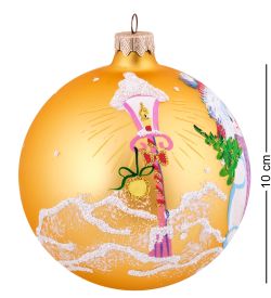 Элита НФШ-1663/2 Ел.украшение Шар «Снеговик» 100 мм