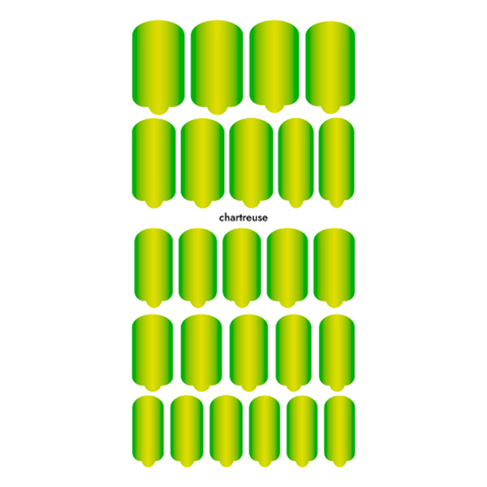 Пленки для маникюра Provocative Nails chartreuse