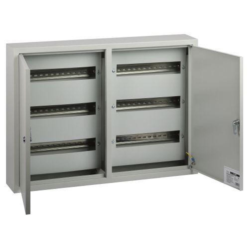 Корпус металлический навесной ЭРА ЩРН-90 2-х дверный (500х680х120) IP31 УХЛЗ сер. ЭРА Б0062925