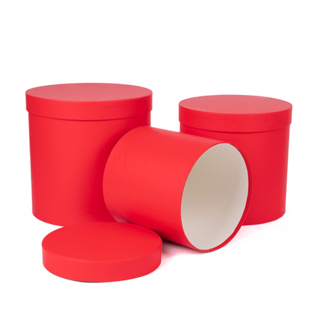 Набор/3шт 20.5*20/18.5*18/16.5*16 КРАСНЫЙ