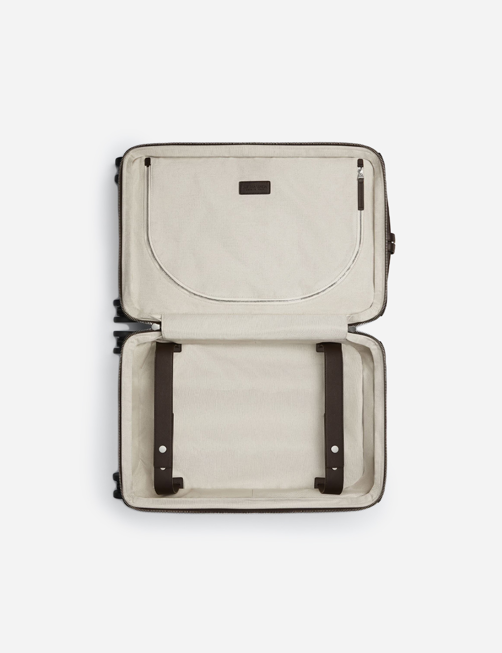 Чемодан Bottega Veneta Odyssey Intrecciato Cabin "Fondant"