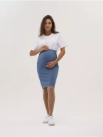 Юбка для беременных миди
