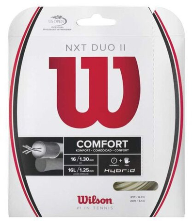Теннисные струны Wilson NXT Duo II (6,1 m/6,1 m)