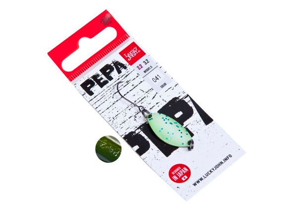 Блесна колеб. Lucky John PEPA длин.25мм/02,2г 041