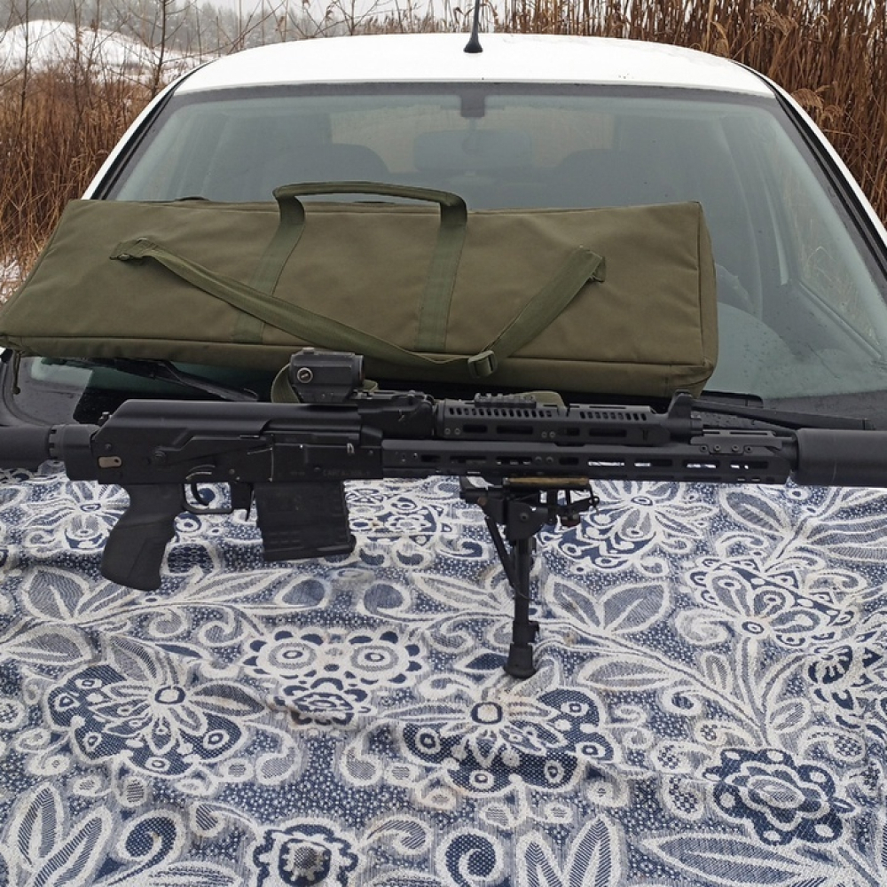 Алюминиевое тактическое цевье Н-308д на Сайга-308, Тактические Идеи