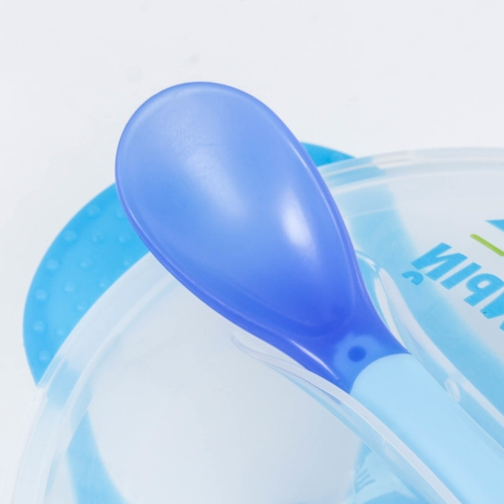 Набор для кормления «Наш любимый сыночек», 3 предмета: миска 350 мл на присоске, крышка, ложка  2586